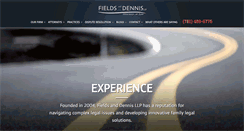 Desktop Screenshot of fieldsdennis.com